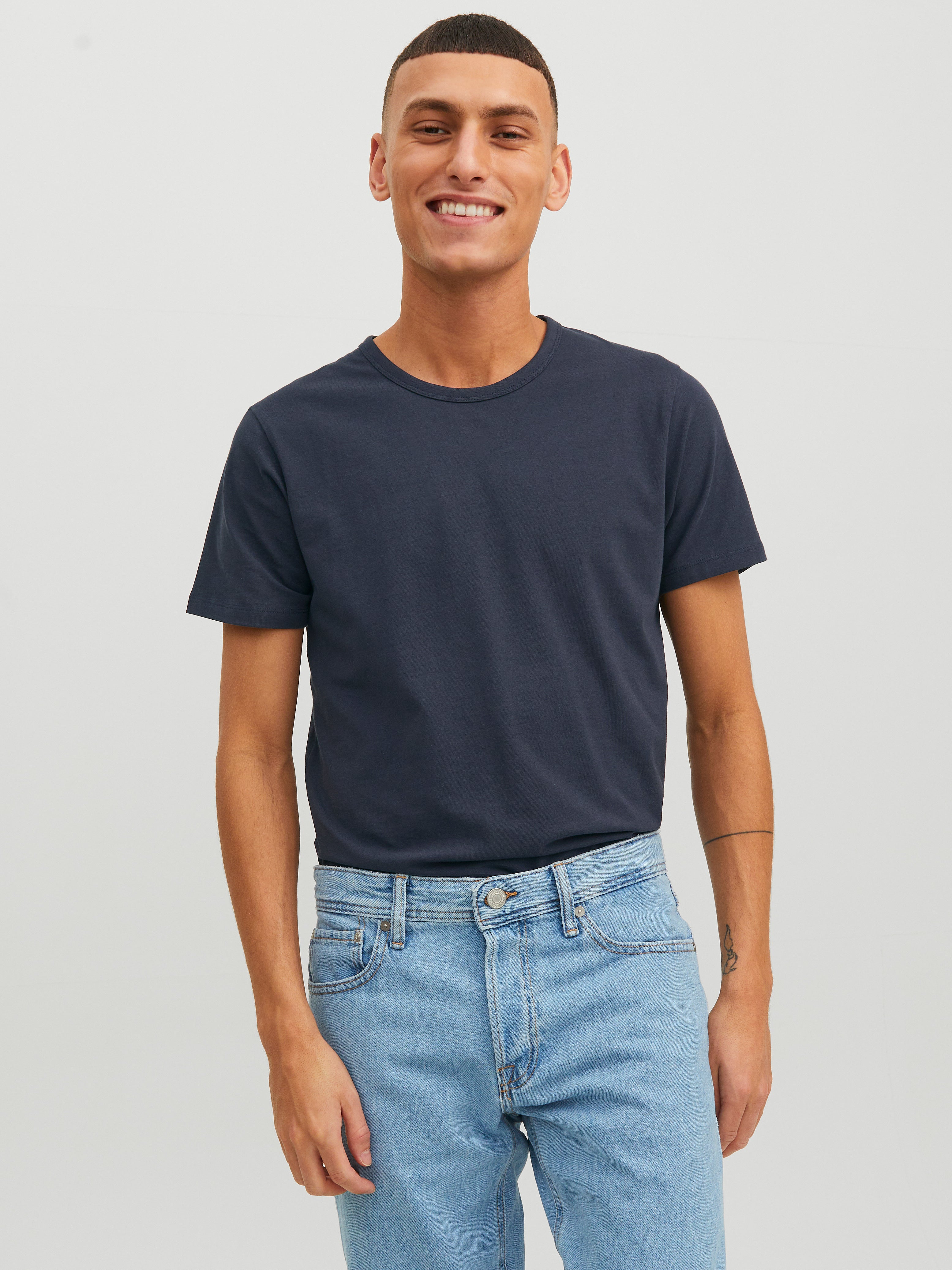 Rabatt 57 % Grau L HERREN Hemden & T-Shirts Casual Jack & Jones T-Shirt 