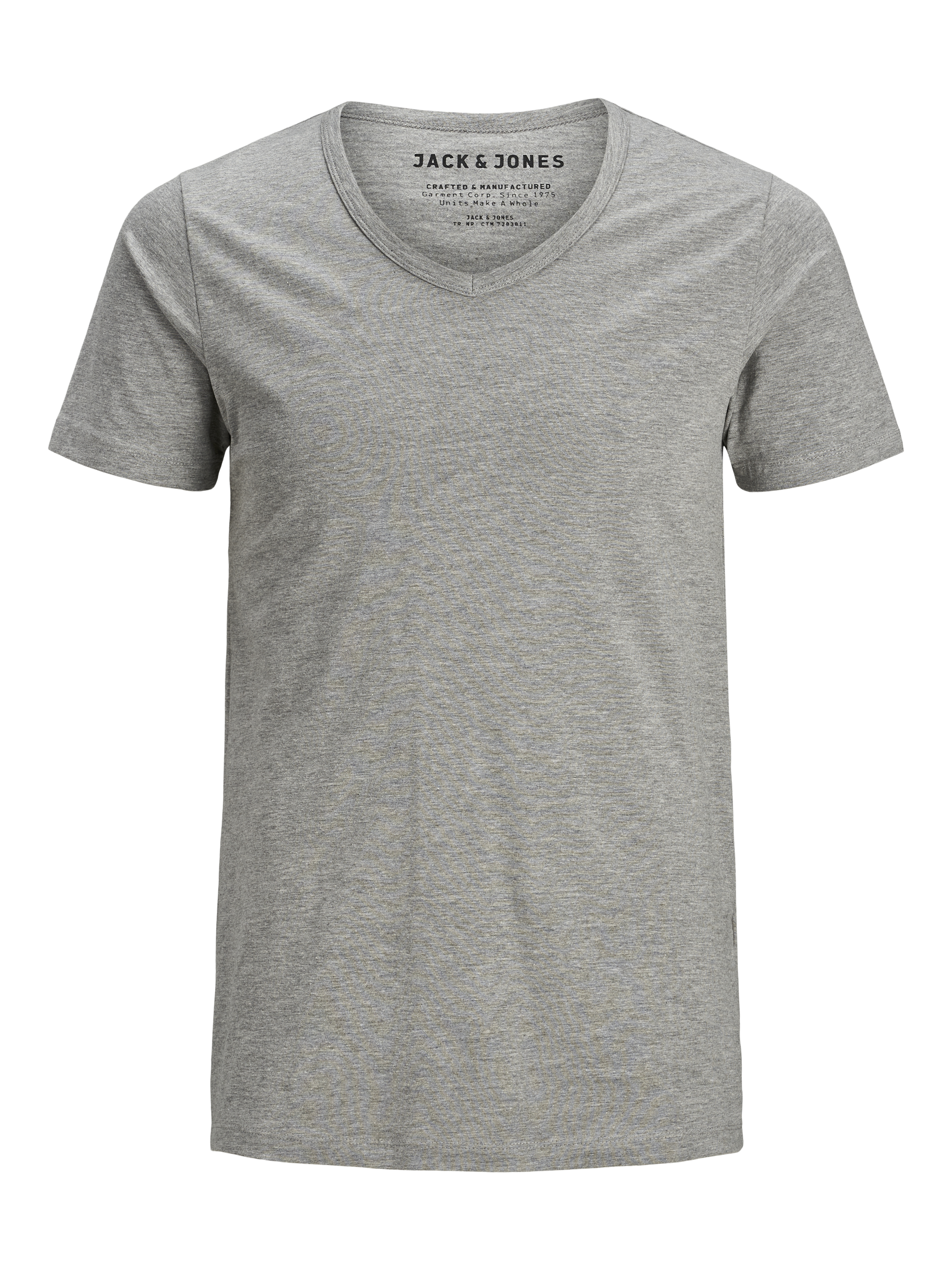 T-shirt Gris Homme Jack & Jones Relaxed | Espace des marques T-shirt Gris Homme Jack & Jones Relaxed | Espace des marques