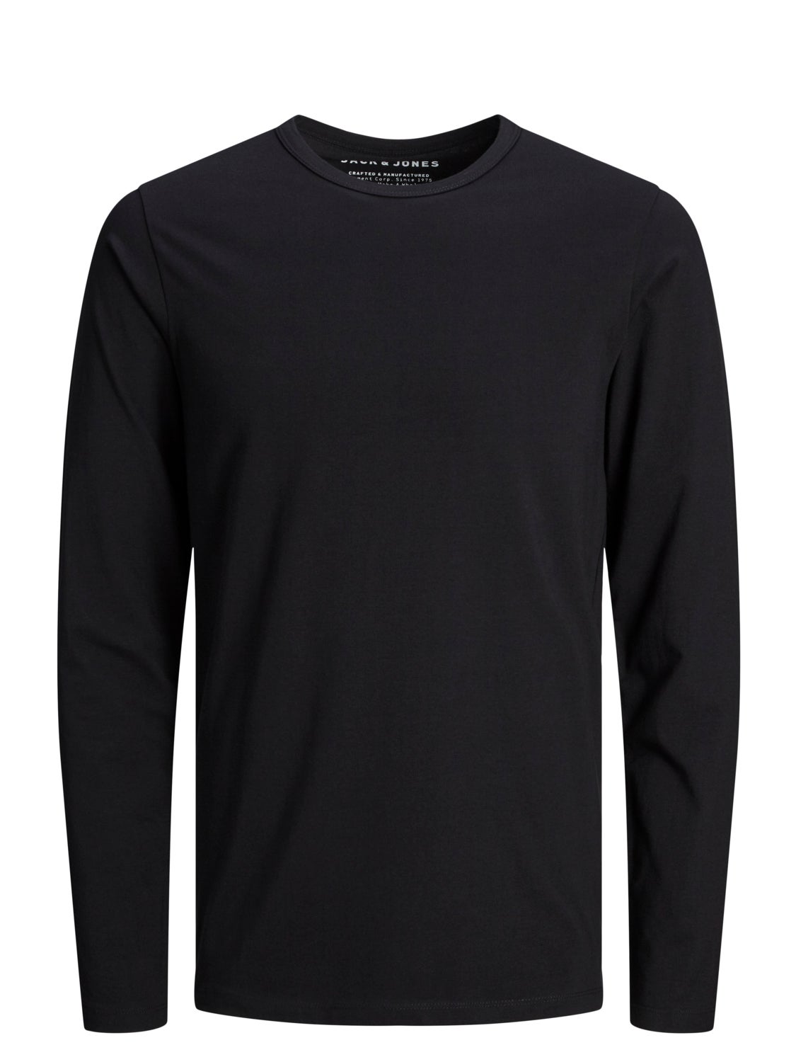 Plain Crew neck T-shirt | Black | Jack & Jones®