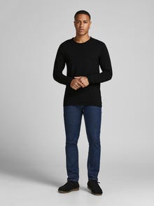 Jack & Jones Plain O-Neck T-shirt -Black - 12059220
