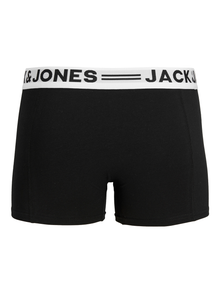 Jack & Jones 3-συσκευασία Κοντό παντελόνι -Black - 12081832
