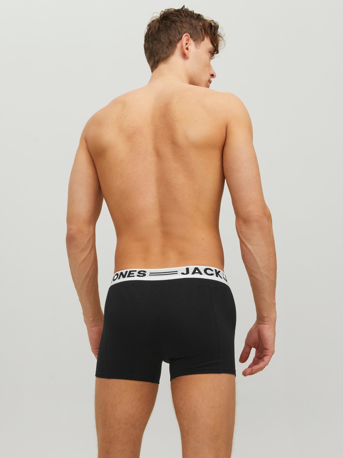 Jack & Jones 3-pack Trunks -Black - 12081832