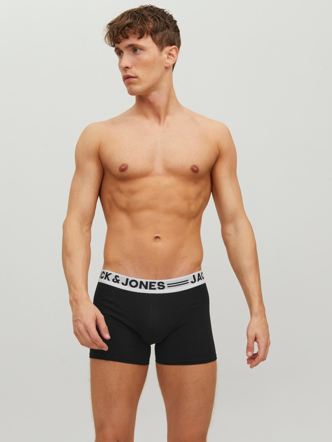 Jack & Jones 3-pack Trunks -Black - 12081832