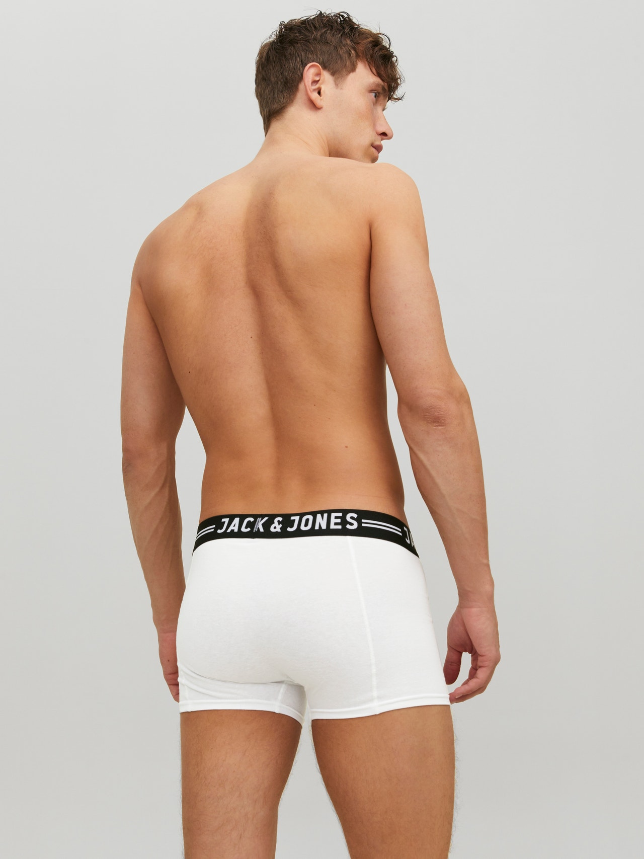 Jack & Jones 3-pack Trunks -White - 12081832
