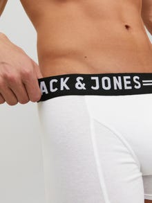 Jack & Jones 3-balení Trenýrky -White - 12081832