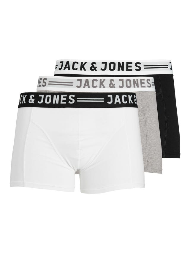 Jack & Jones 3-balení Trenýrky - 12081832