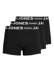 Jack & Jones Paquete de 3 Calções de banho -Black - 12081832