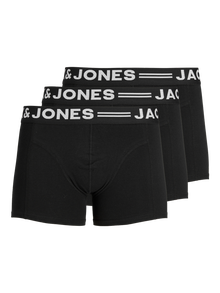 Jack & Jones 3-pak Bokserki -Black - 12081832