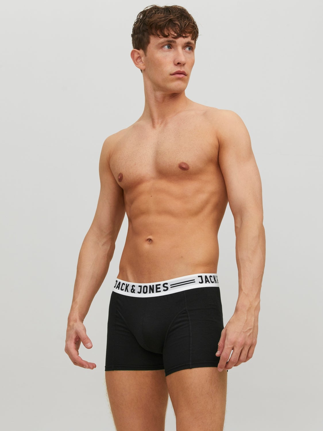 Paquete de 3 Boxers Negro Jack Jones