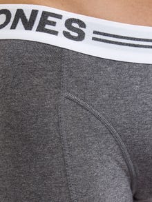 Jack & Jones 3-pak Bokserki -Dark Grey Melange - 12081832