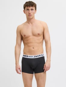 Jack & Jones 3-pak Bokserki -Dark Grey Melange - 12081832
