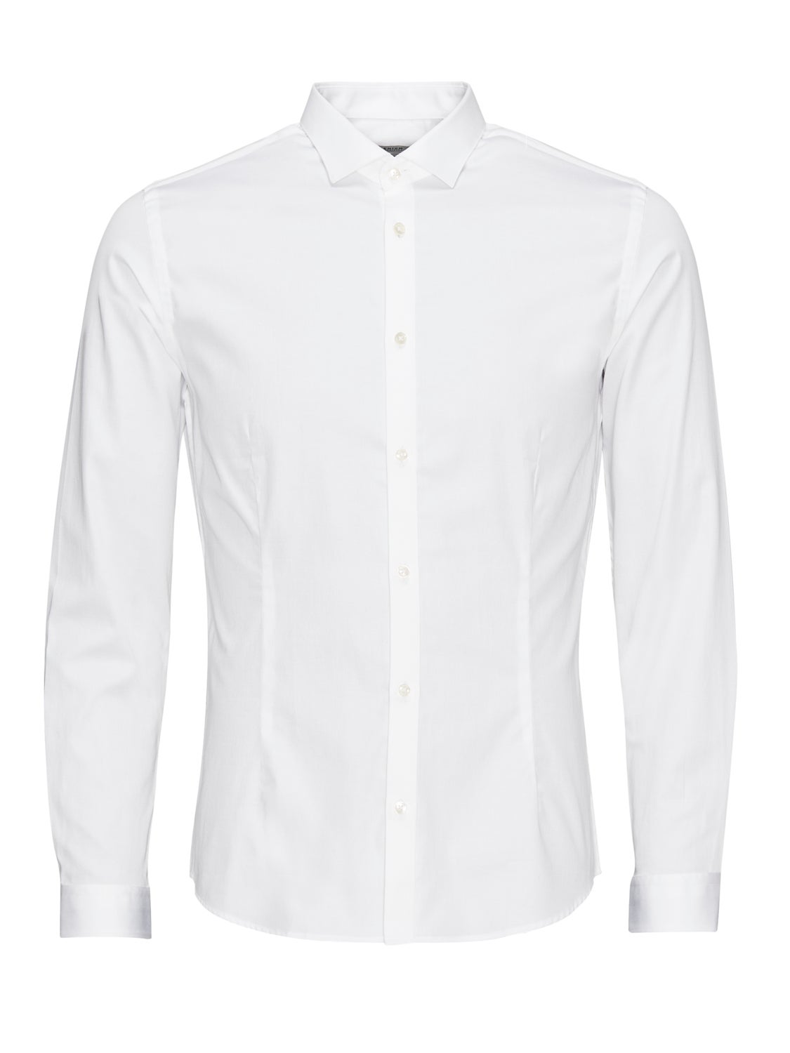 Camisa Hombre Blanco Con Cuadrado Jack & Jones - 12212591 - 12212591.25