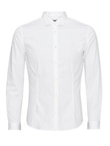 Jack & Jones Super Slim Fit Marškiniai -White - 12097662