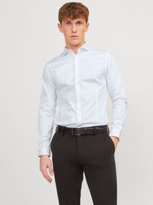 Jack & Jones Ypač priglundantis kirpimas Marškiniai -White - 12097662