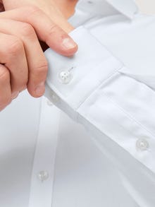 Jack & Jones Ypač priglundantis kirpimas Marškiniai -White - 12097662