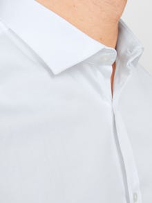 Jack & Jones Ypač priglundantis kirpimas Marškiniai -White - 12097662