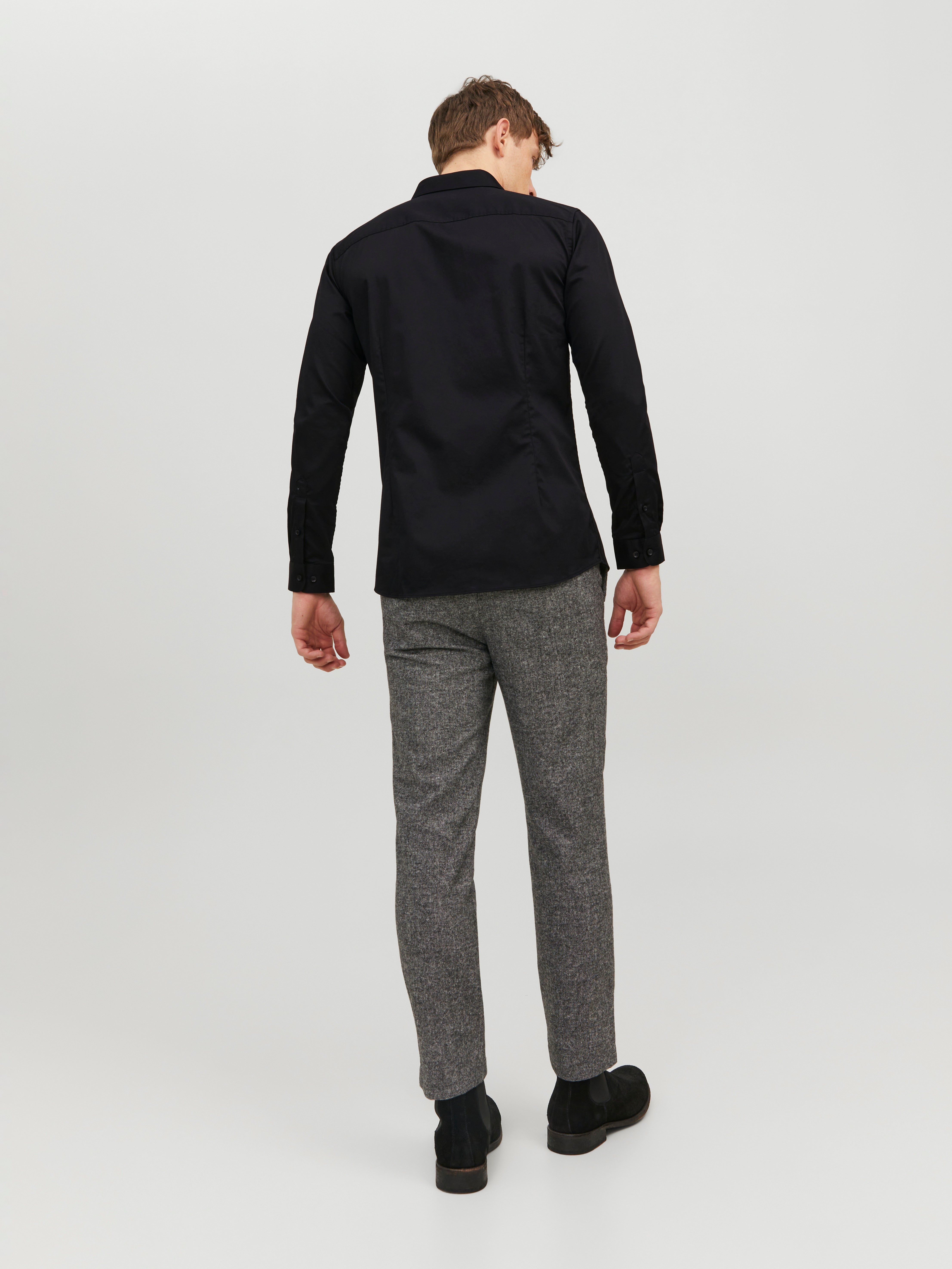 Super Slim Fit Hemd | Schwarz | Jack & Jones®