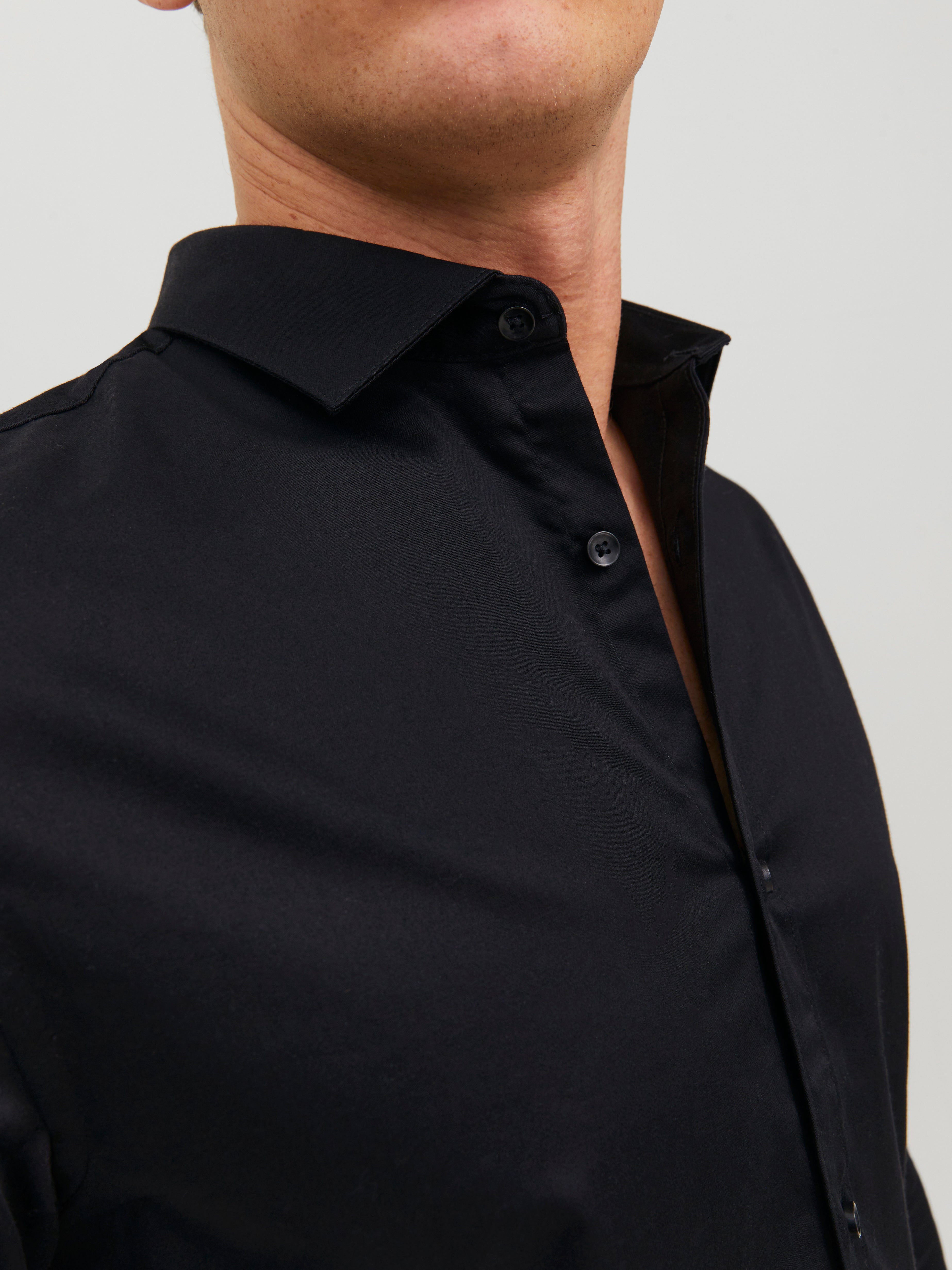 Super Slim Fit Hemd | Schwarz | Jack & Jones®