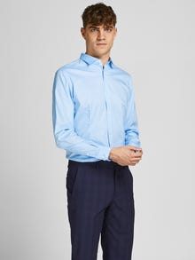 Jack & Jones Super Slim Fit Skjorta -Cashmere Blue - 12097662