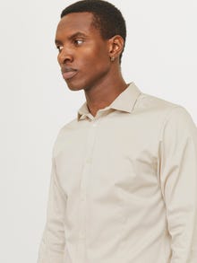 Jack & Jones Ypač priglundantis kirpimas Marškiniai -Moonbeam - 12097662