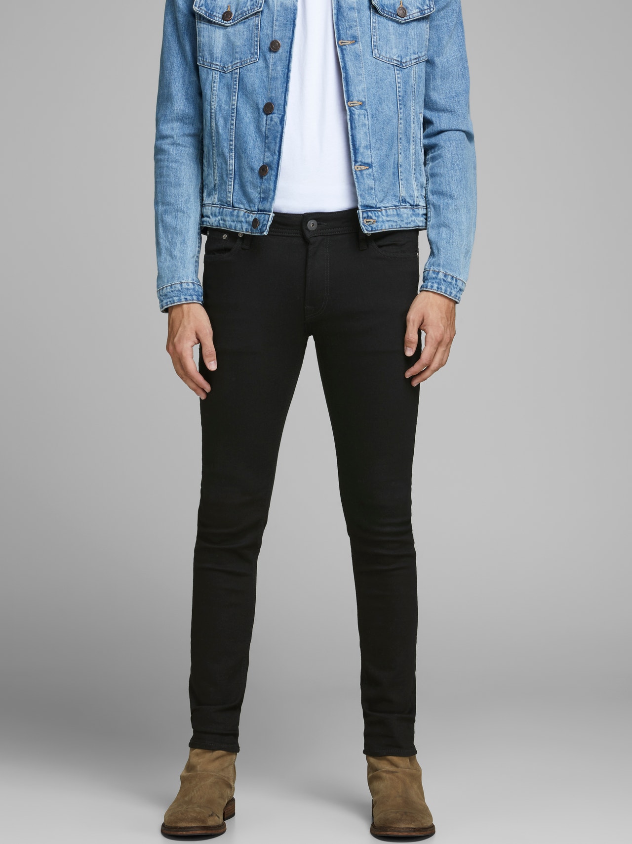NOOS Skinny jeans | | & Black JJILIAM GE Jack 50SPS Jones® fit JJORIGINAL 009