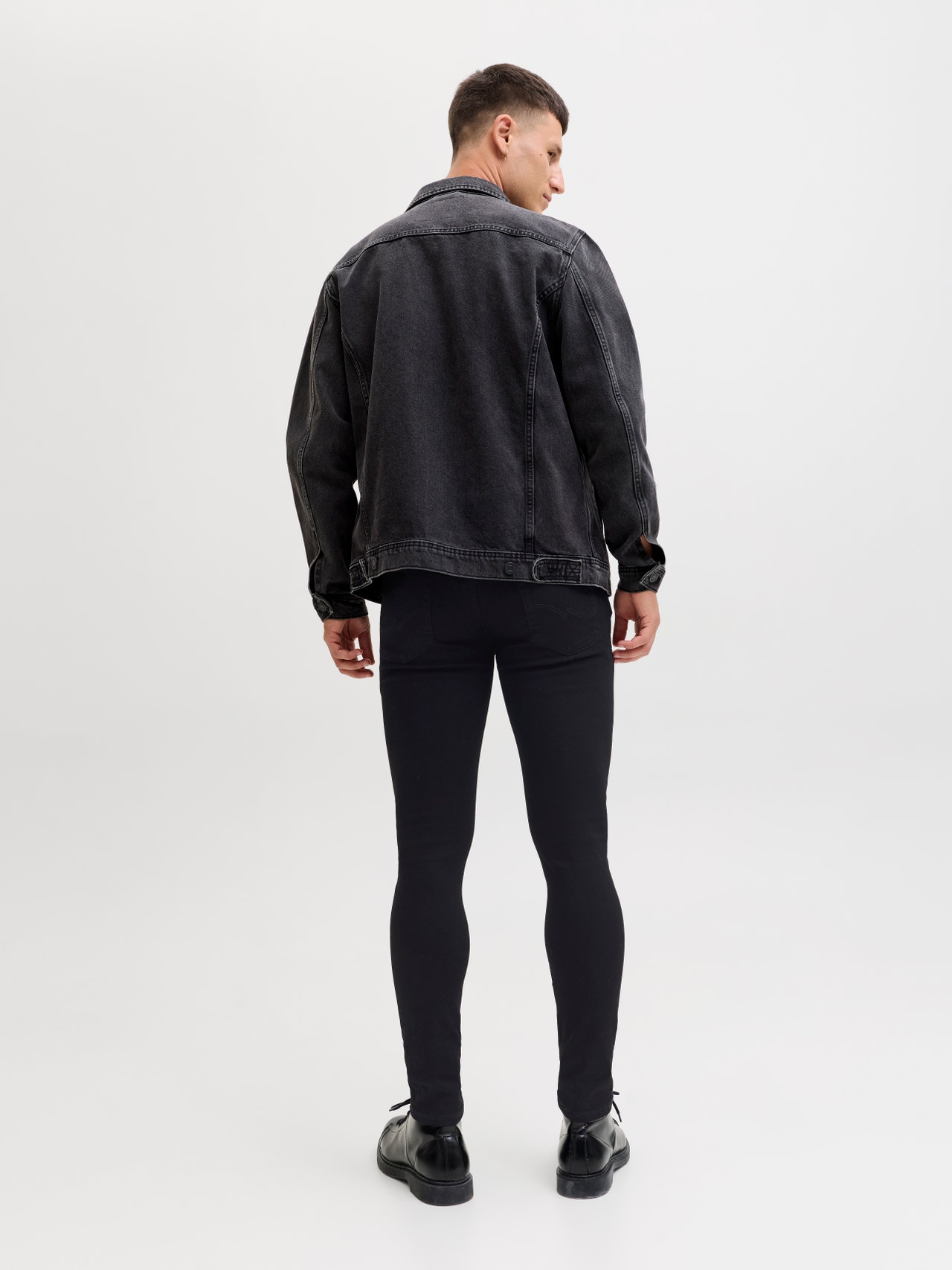 Jack & Jones JJILIAM JJORIGINAL GE 009 50SPS Skinny fit jeans -Black Denim - 12109952