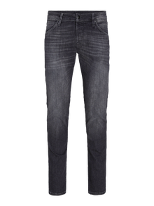 Jack & Jones JJIGLENN JJFOX BL 655 50SPS Jeans Slim Fit -Black Denim - 12111026