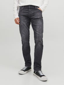 Jack & Jones JJIGLENN JJFOX BL 655 50SPS Jeans Slim Fit -Black Denim - 12111026