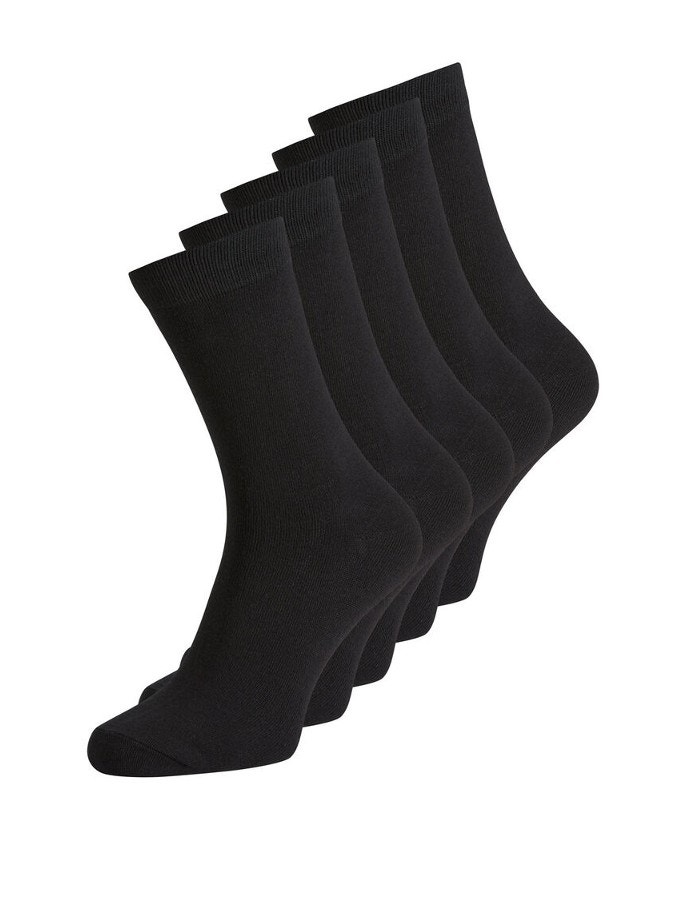 Jack & Jones 5-balení Ponožky -Black - 12113085