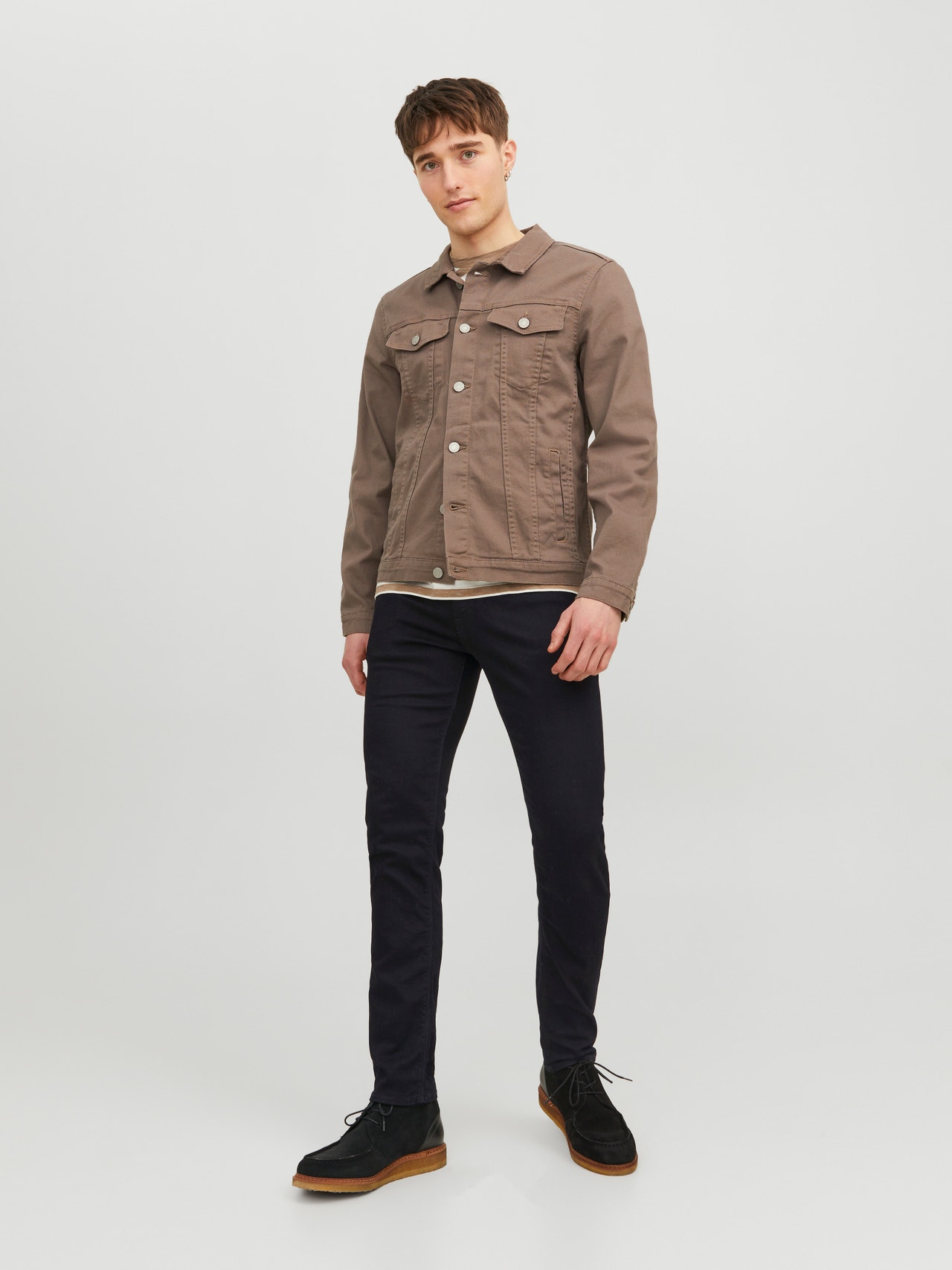 JACK & JONES Heren Jjiglenn Jjfelix Am 646 Noos, Grey denim, 32W / 36L JACK & JONES Heren Jjiglenn Jjfelix Am 646 Noos, Grey denim, 32W / 36L
