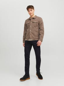 Jack & Jones JJIGLENN JJFELIX AM 046 50SPS Slim fit jeans -Black Denim - 12113450