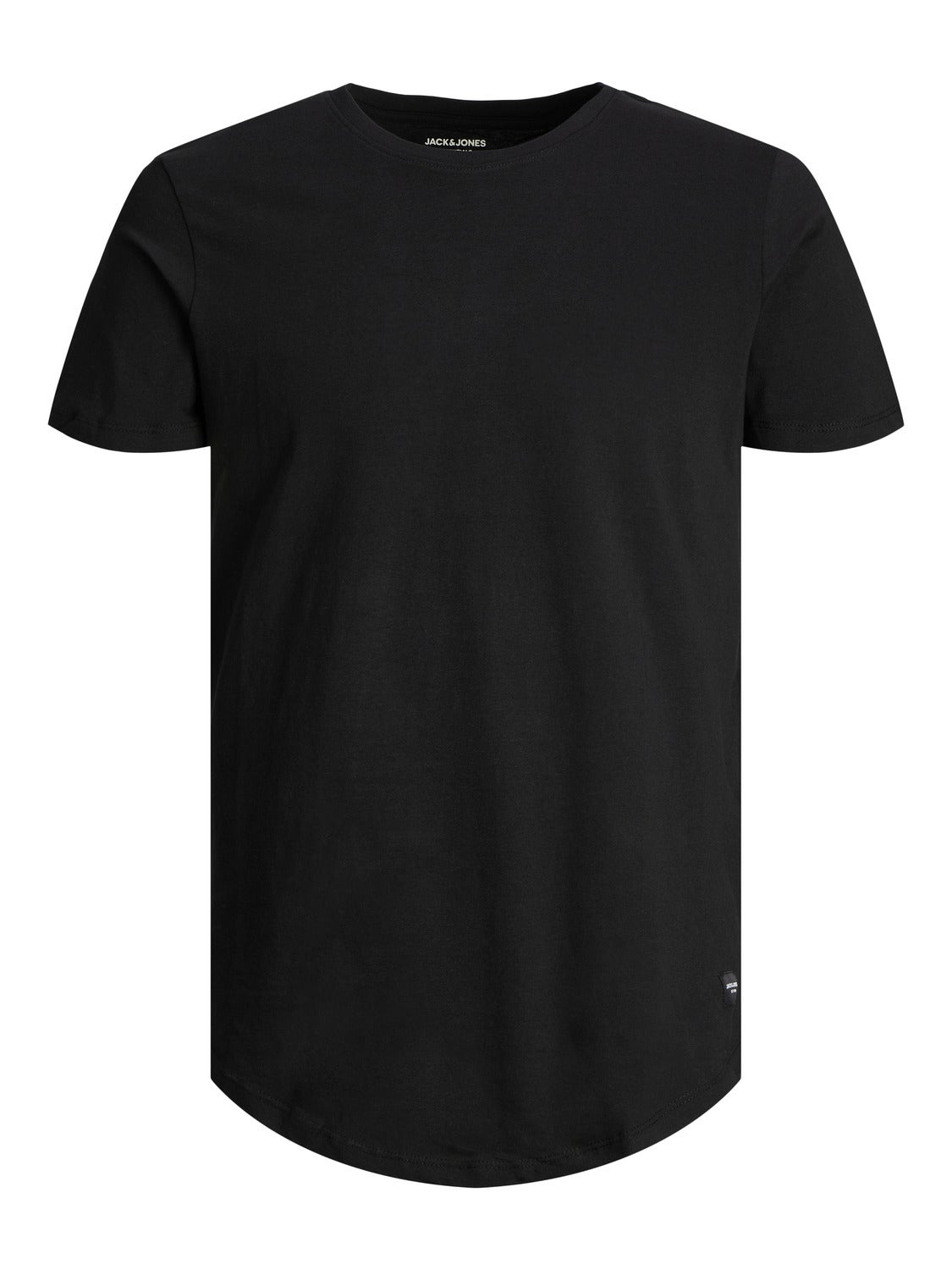 Einfarbig Rundhals T-shirt | Schwarz | Jack & Jones®