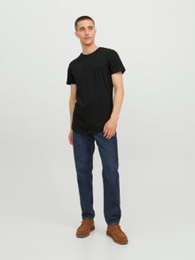 Jack & Jones Plain O-Neck T-shirt -Black - 12113648