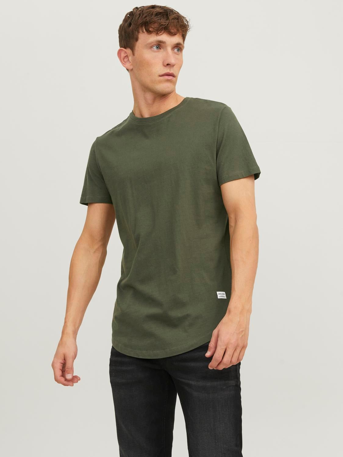 Grün L Jack & Jones T-Shirt Rabatt 56 % HERREN Hemden & T-Shirts Basisch 
