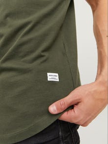 Jack & Jones Plain T-shirt -Forest Night - 12113648