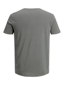 Jack & Jones T-shirt Liso Decote Redondo -Sedona Sage - 12113648