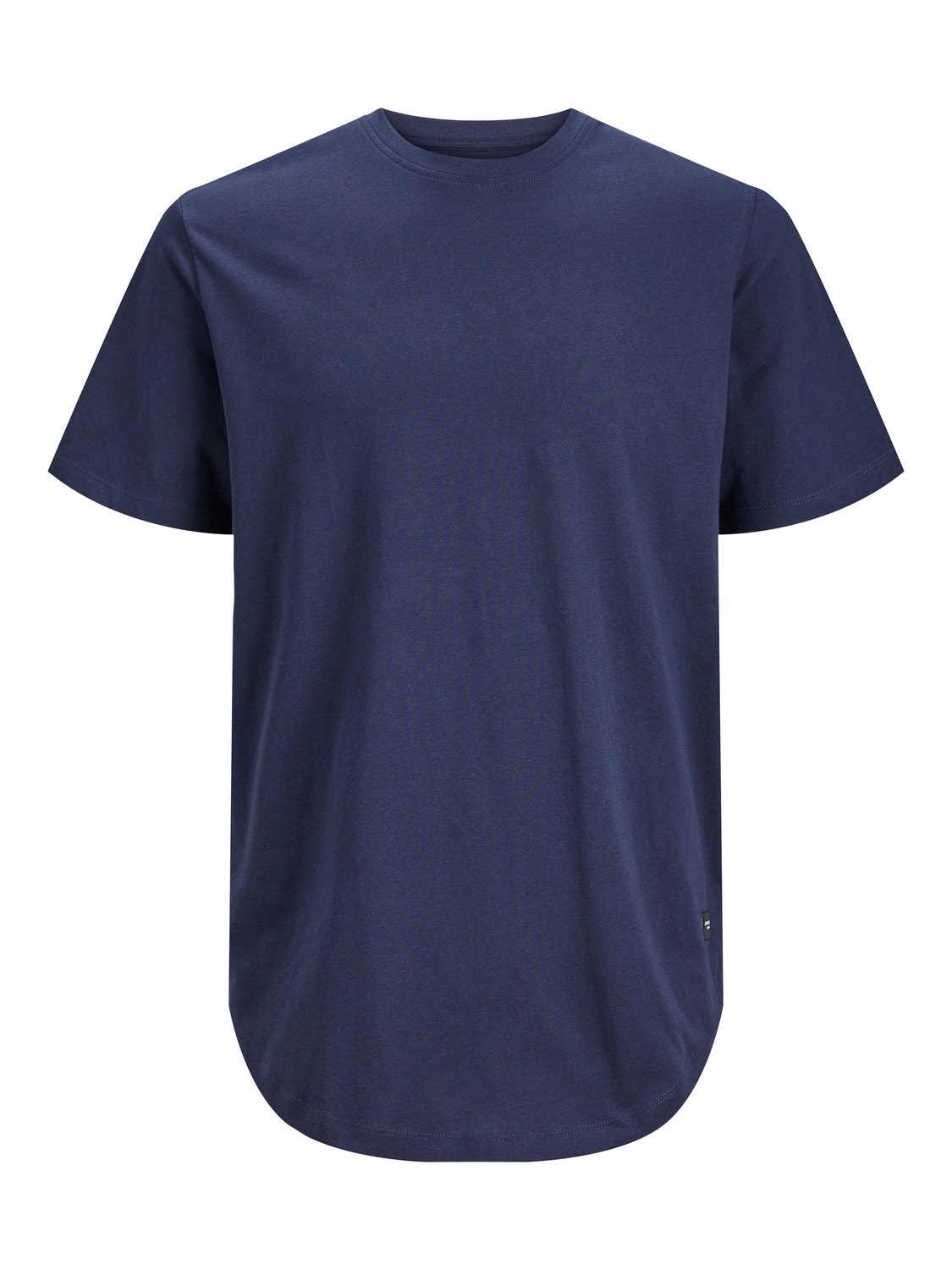 Jack & Jones Yksivärinen Pyöreä pääntie T-paita -Navy Blazer - 12113648