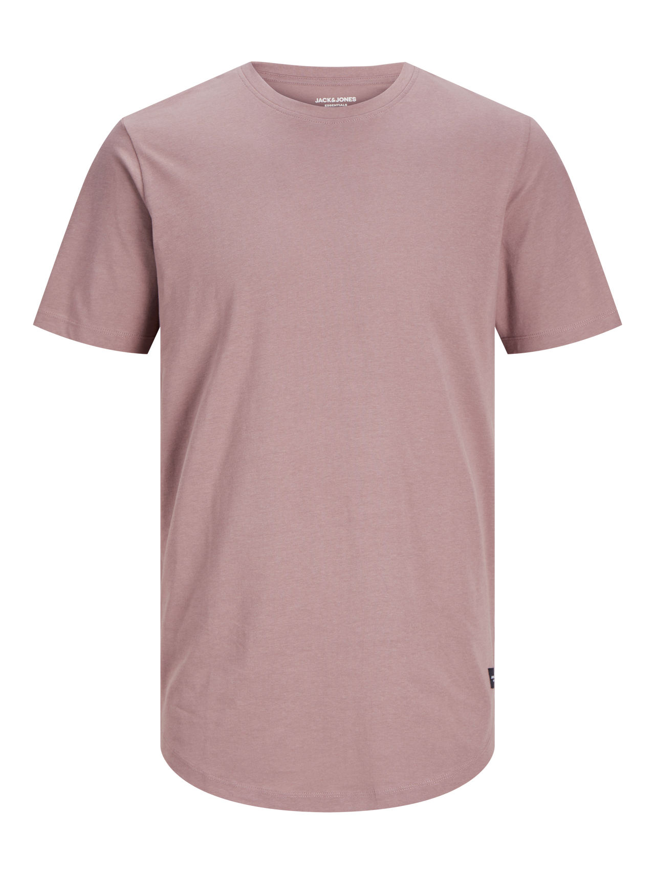 Jack & Jones Einfarbig Rundhals T-shirt -Twilight Mauve - 12113648