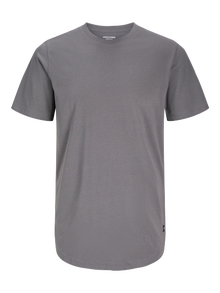 Jack & Jones T-shirt Liso Decote em O -Castlerock - 12113648