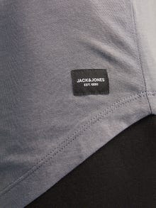 Jack & Jones T-shirt Liso Decote em O -Castlerock - 12113648