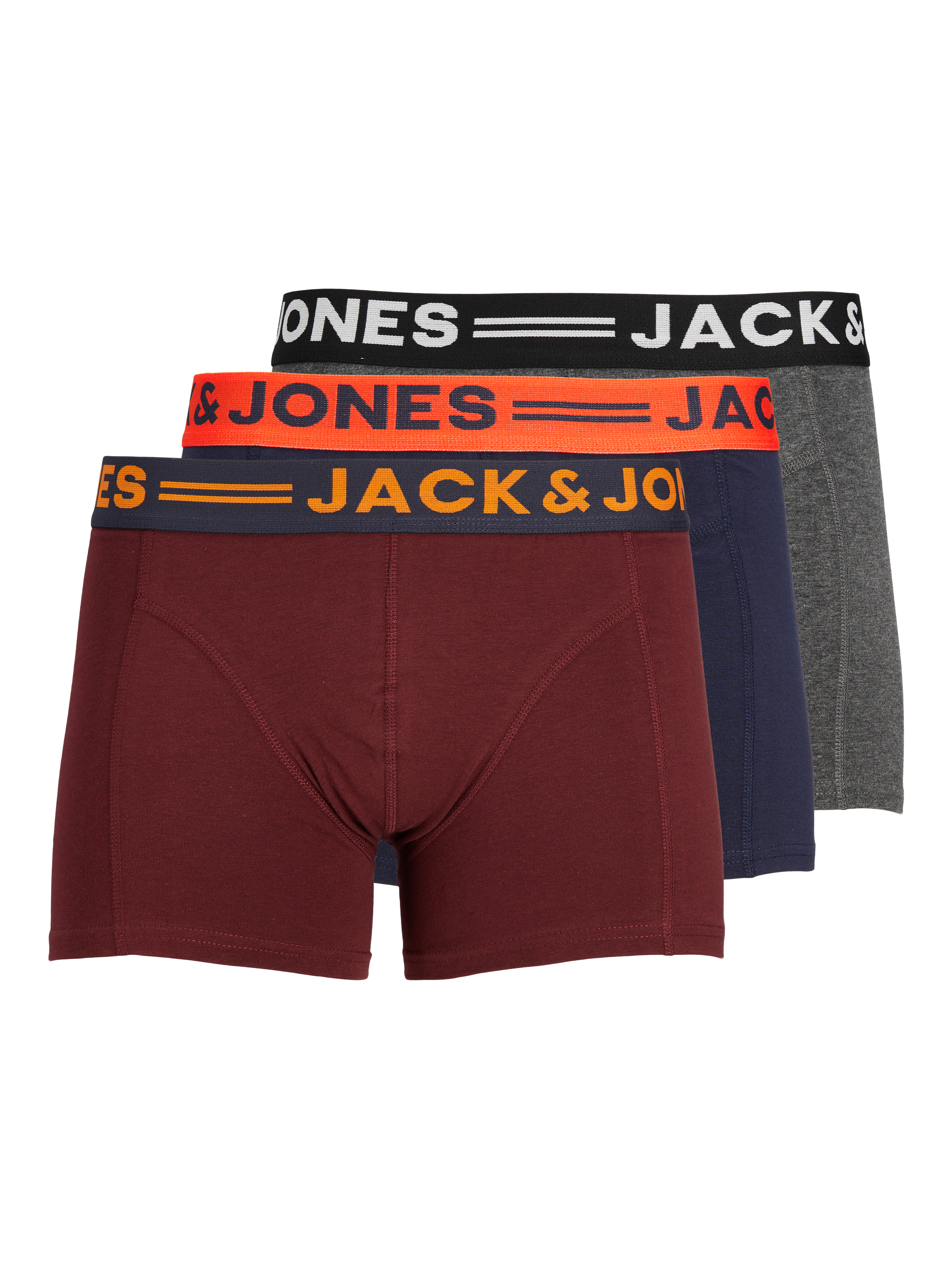 3-pack Trunks Medium Red Jack Jones®