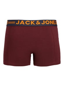 Jack & Jones 3-pack Trunks -Burgundy - 12113943
