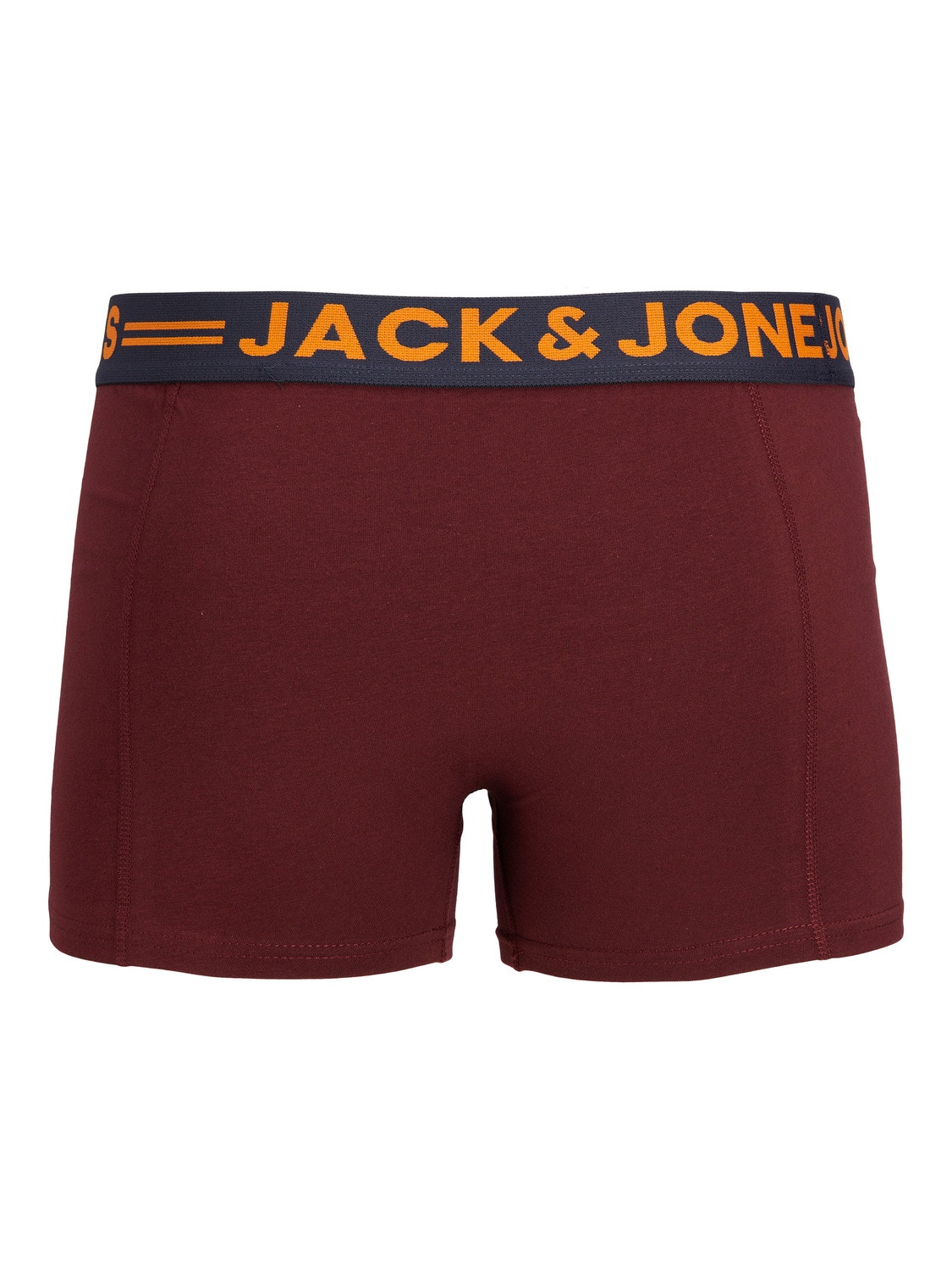 Jack & Jones 3-pak Trunks -Burgundy - 12113943