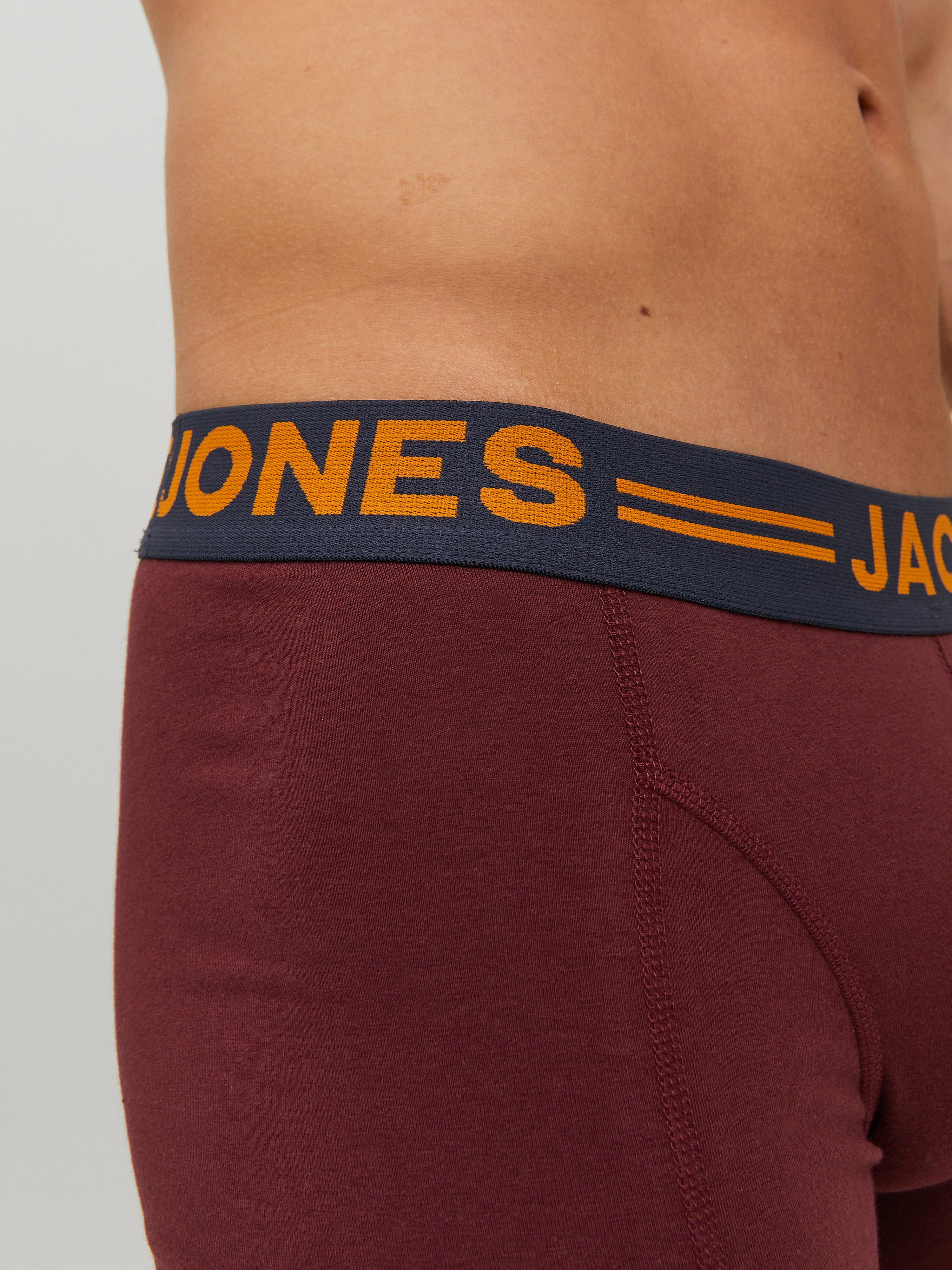 3er-pack Boxershorts | Mittelrot | Jack & Jones®