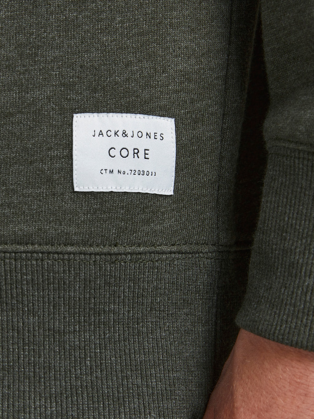 pellizco Antología sistemático Regular Fit Hoodie Set in sleeves Sweatshirt | Dark Green | Jack & Jones®