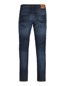 Jack & Jones JJITIM JJORIGINAL JOS 719 NOOS Priglundantys tiesūs džinsai -Blue Denim - 12118215