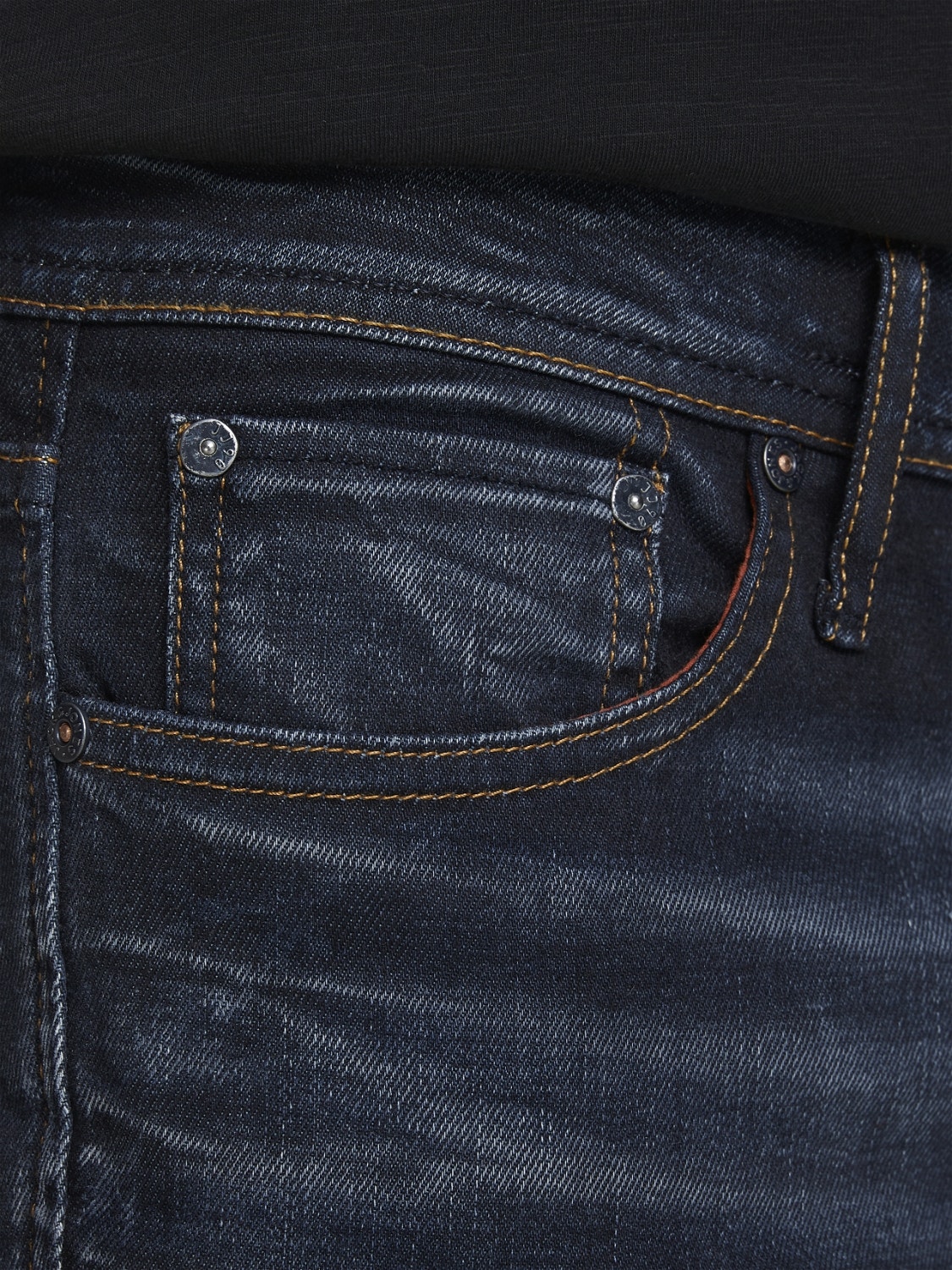 Jack & Jones JJITIM JJORIGINAL JOS 719 Jeans corte slim straight -Blue Denim - 12118215