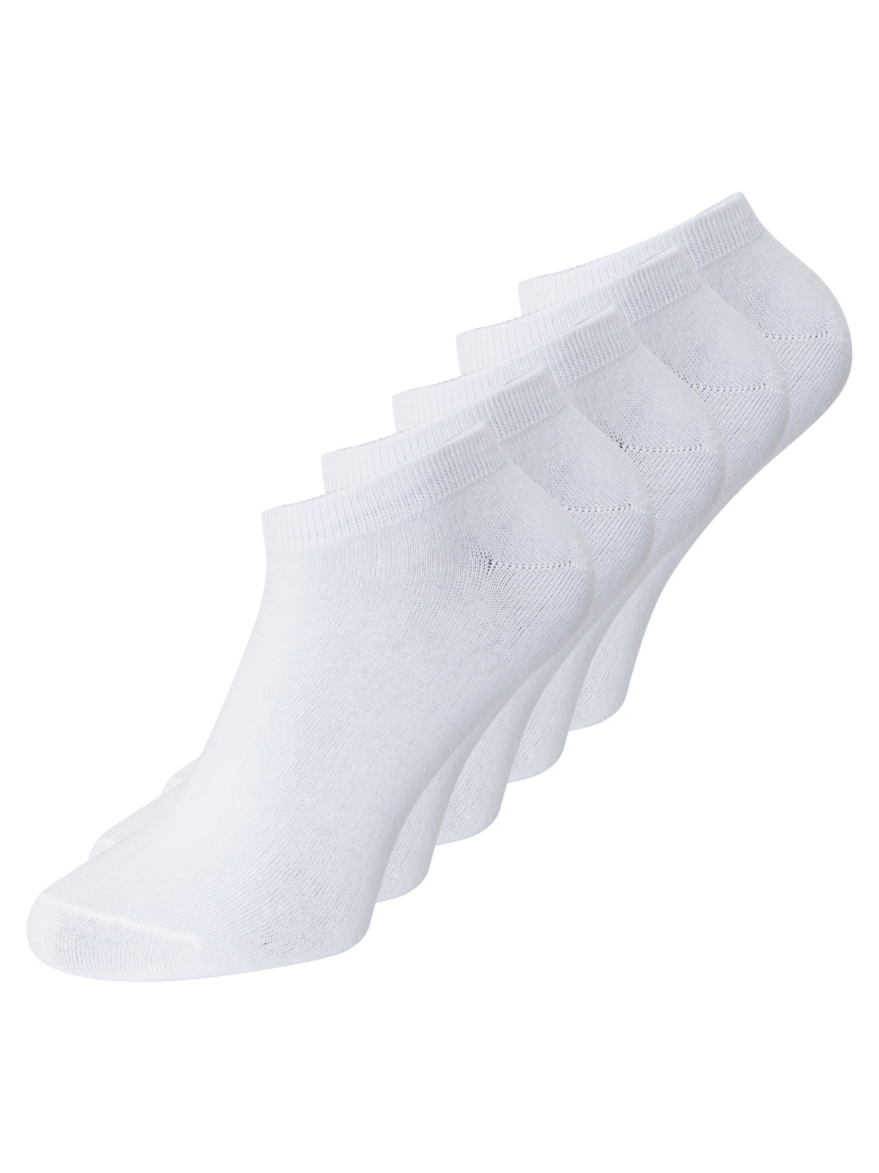 Jack & Jones 5-balení Ponožky -White - 12120278