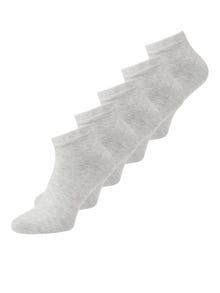 Jack & Jones 5-pack Socks -Light Grey Melange - 12120278