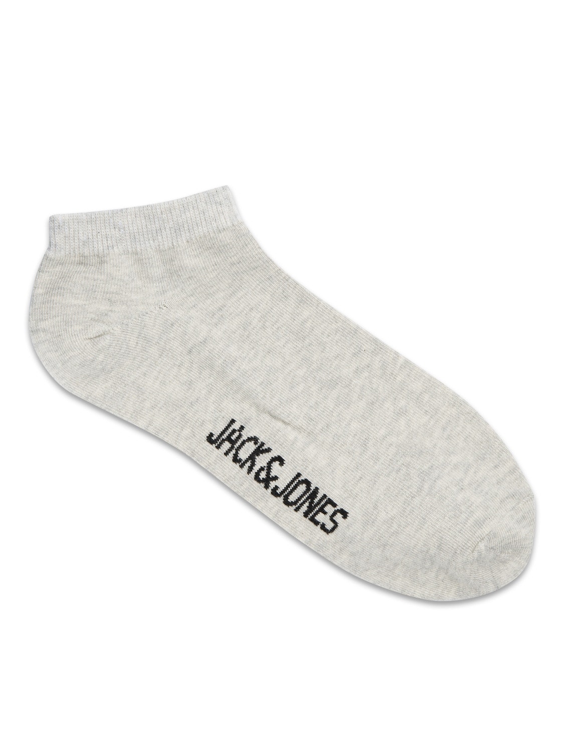 Jack & Jones Pack de 5 Chaussettes -Light Grey Melange - 12120278